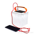 Inflatable solar LED camping light